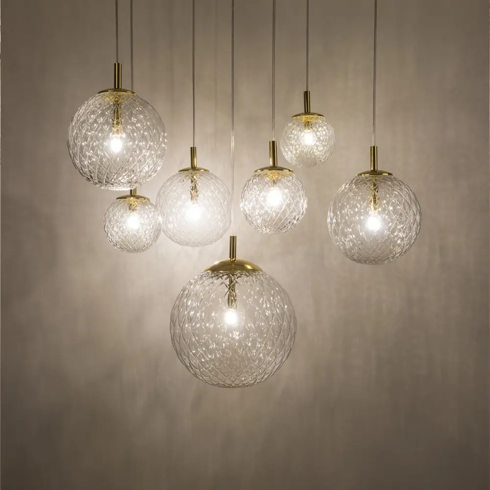 Фото 9 Светильник подвесной Tk lighting Cadix A065190 7 ламп 9 м² цвет золото Фото 9 Светильник подвесной Tk lighting Cadix A065190 7 ламп 9 м² цвет золото