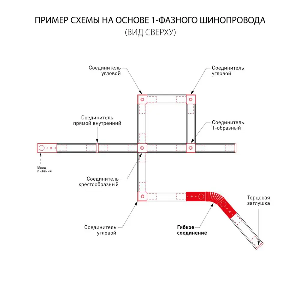 Фото 6 Коннектор гибкий для шинопровода Elektrostandard Track Rail WH Surface TRC-1-1-FLEX-WH цвет белый Фото 6 Коннектор гибкий для шинопровода Elektrostandard Track Rail WH Surface TRC-1-1-FLEX-WH цвет белый