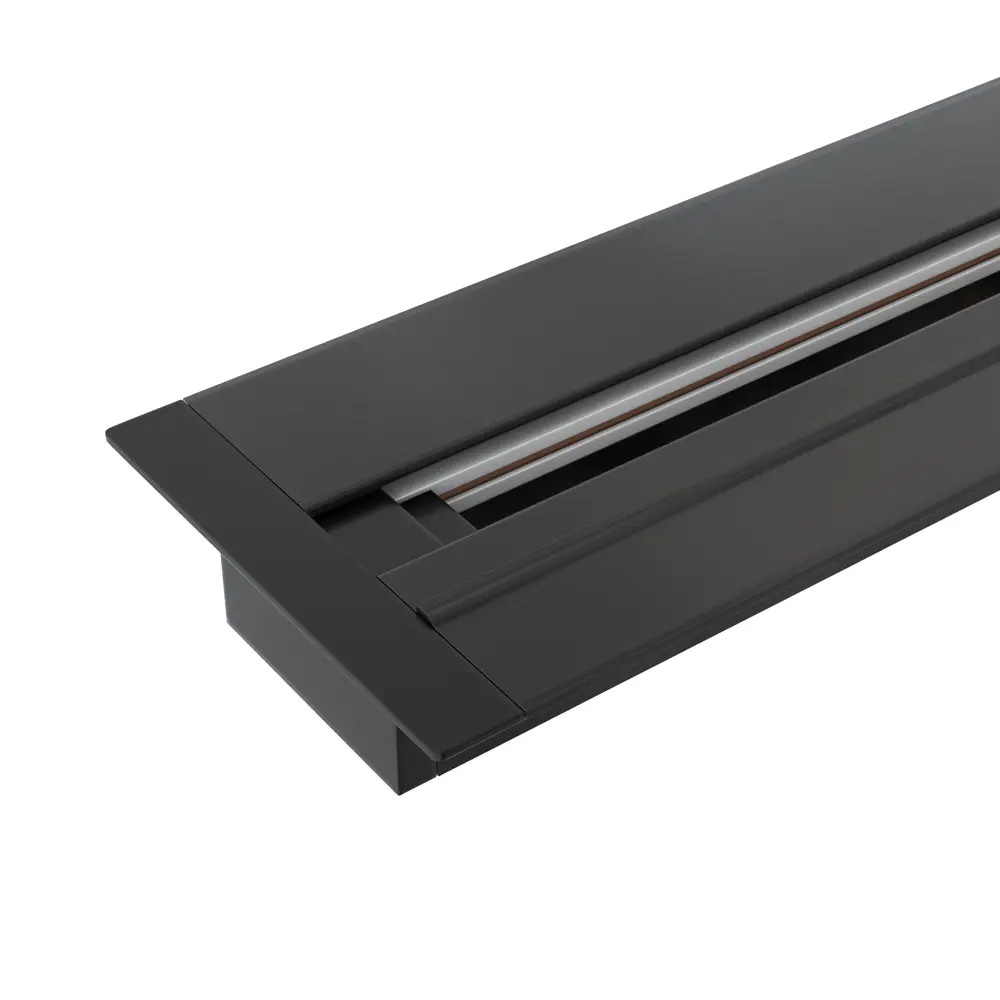 Фото 4 Трековый шинопровод встраиваемый однофазный Elektrostandard 85082/00 Track Rail WH Recessed a057091 1 м цвет черный Фото 4 Трековый шинопровод встраиваемый однофазный Elektrostandard 85082/00 Track Rail WH Recessed a057091 1 м цвет черный