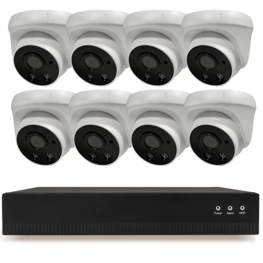 Фото Комплект видеонаблюдения IP PS-link KIT-A208IPV-POE 2 Мп 8 камер для помещения с POE питанием и микрофоном 4413 Фото Комплект видеонаблюдения IP PS-link KIT-A208IPV-POE 2 Мп 8 камер для помещения с POE питанием и микрофоном 4413
