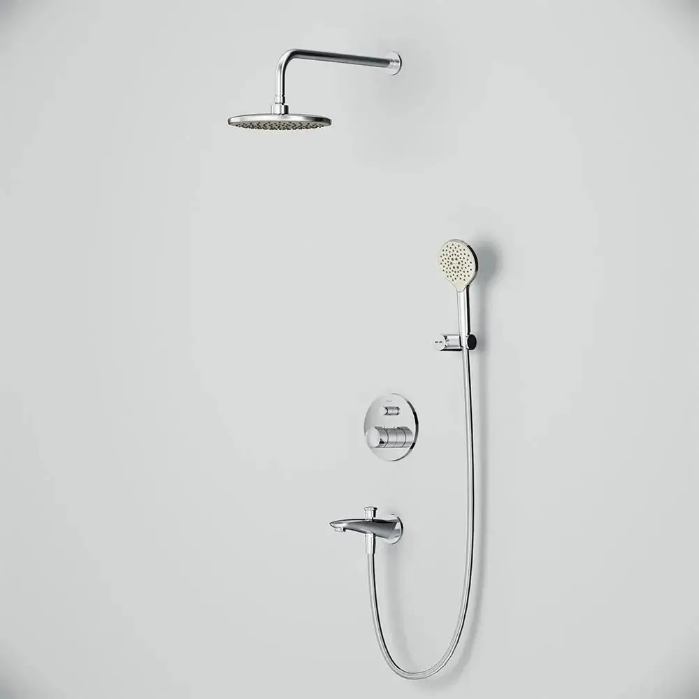 Фото Душевая система Am.pm X-Joy TouchReel FP85A10020 встраиваемый держатель для душа хром Фото Душевая система Am.pm X-Joy TouchReel FP85A10020 встраиваемый держатель для душа хром