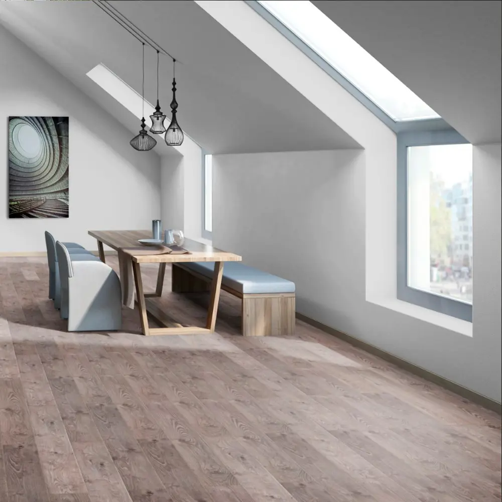 Фото 5 Ламинат Tarkett Estetica Дуб Натур Серый 33 класс толщина 9 мм с фаской 1.75 м², цена за упаковку Фото 5 Ламинат Tarkett Estetica Дуб Натур Серый 33 класс толщина 9 мм с фаской 1.75 м², цена за упаковку