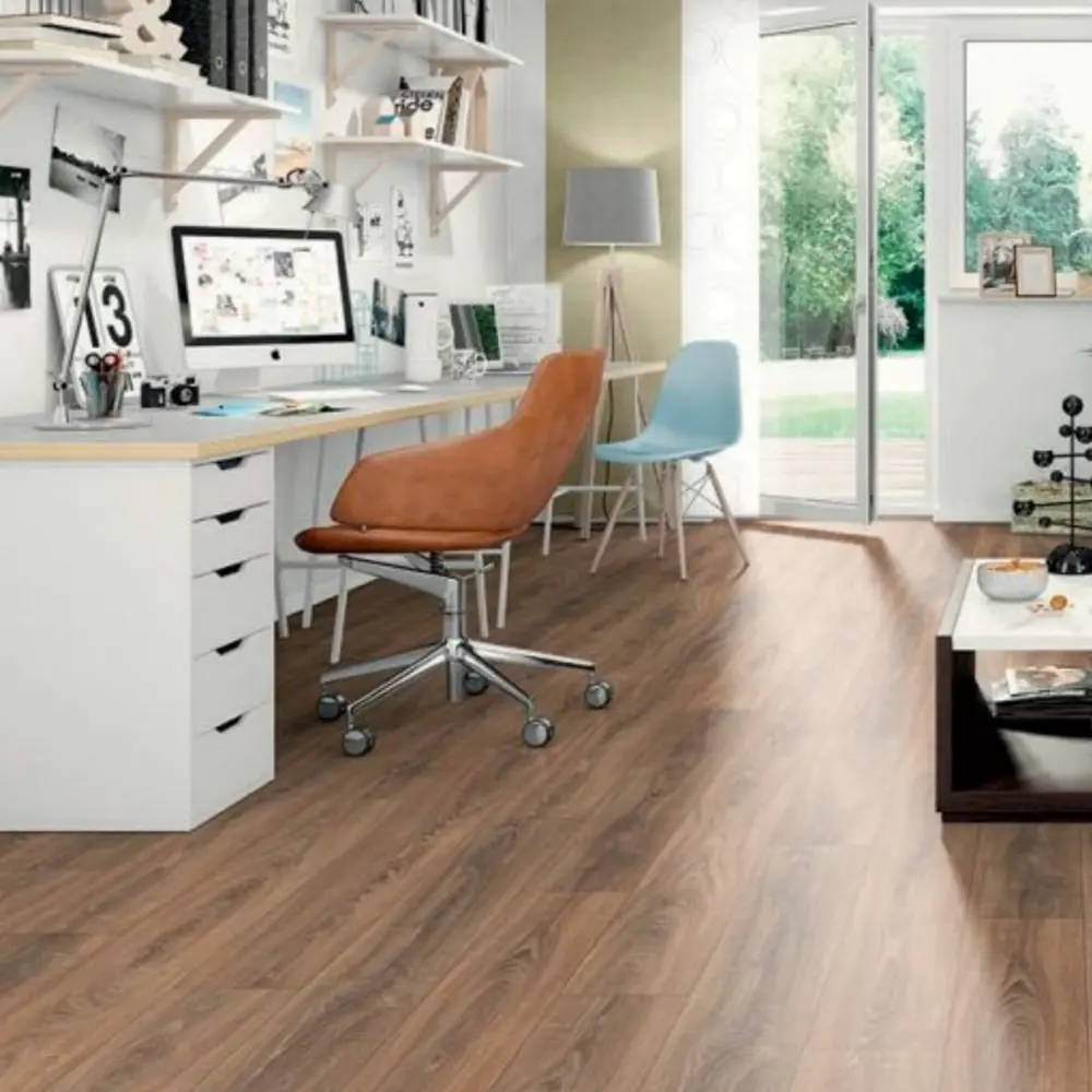 Фото 3 Ламинат Woodstyle Pronto Дуб Орвието Коричневый 32 класс толщина 8 мм 1.99 м²