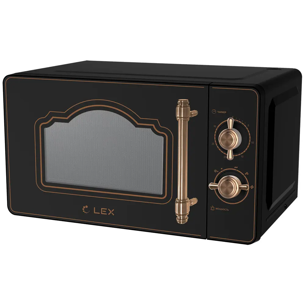 Фото 6 Отдельностоящая микроволновая печь Lex FSMO M.02 BL 45.1x25.8x34.8 см 20 л цвет черный Фото 6 Отдельностоящая микроволновая печь Lex FSMO M.02 BL 45.1x25.8x34.8 см 20 л цвет черный