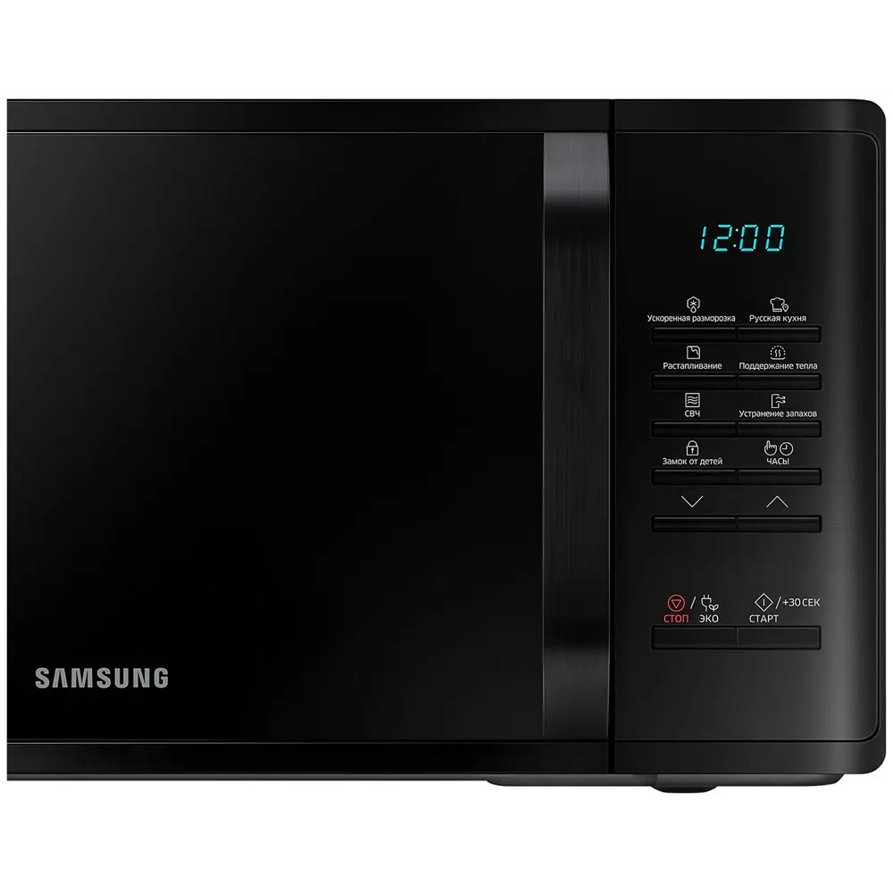 Фото 2 Отдельностоящая микроволновая печь Samsung MS23K3513AK/BW 23 л 48.9x27.5x37.4 см цвет черный Фото 2 Отдельностоящая микроволновая печь Samsung MS23K3513AK/BW 23 л 48.9x27.5x37.4 см цвет черный
