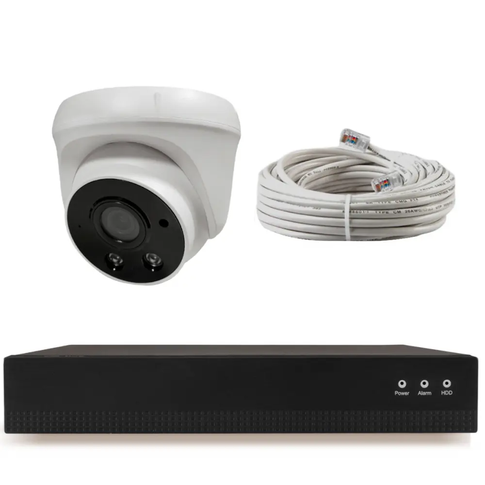Фото Комплект видеонаблюдения IP PS-link KIT-A501IPV-POE 2 Мп 1 камера для помещения с POE питанием и микрофоном 4414 Фото Комплект видеонаблюдения IP PS-link KIT-A501IPV-POE 2 Мп 1 камера для помещения с POE питанием и микрофоном 4414