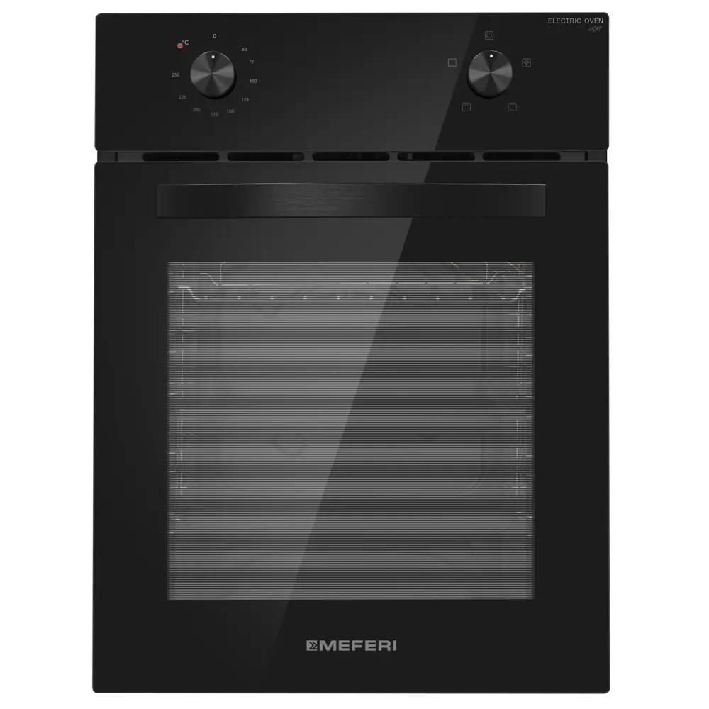 Фото Встраиваемый духовой шкаф Meferi MEO454BK LIGHT 45х59.5х56.5 см цвет черный Фото Встраиваемый духовой шкаф Meferi MEO454BK LIGHT 45х59.5х56.5 см цвет черный