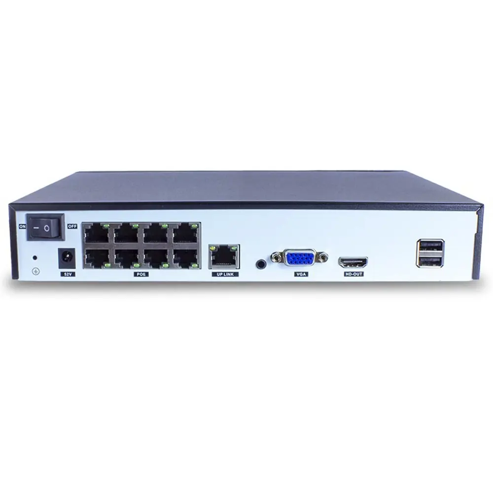 Фото 4 Комплект видеонаблюдения IP PS-link KIT-A508IPV-POE 5 Мп 8 камер для помещения с POE питанием и микрофоном 4417 Фото 4 Комплект видеонаблюдения IP PS-link KIT-A508IPV-POE 5 Мп 8 камер для помещения с POE питанием и микрофоном 4417