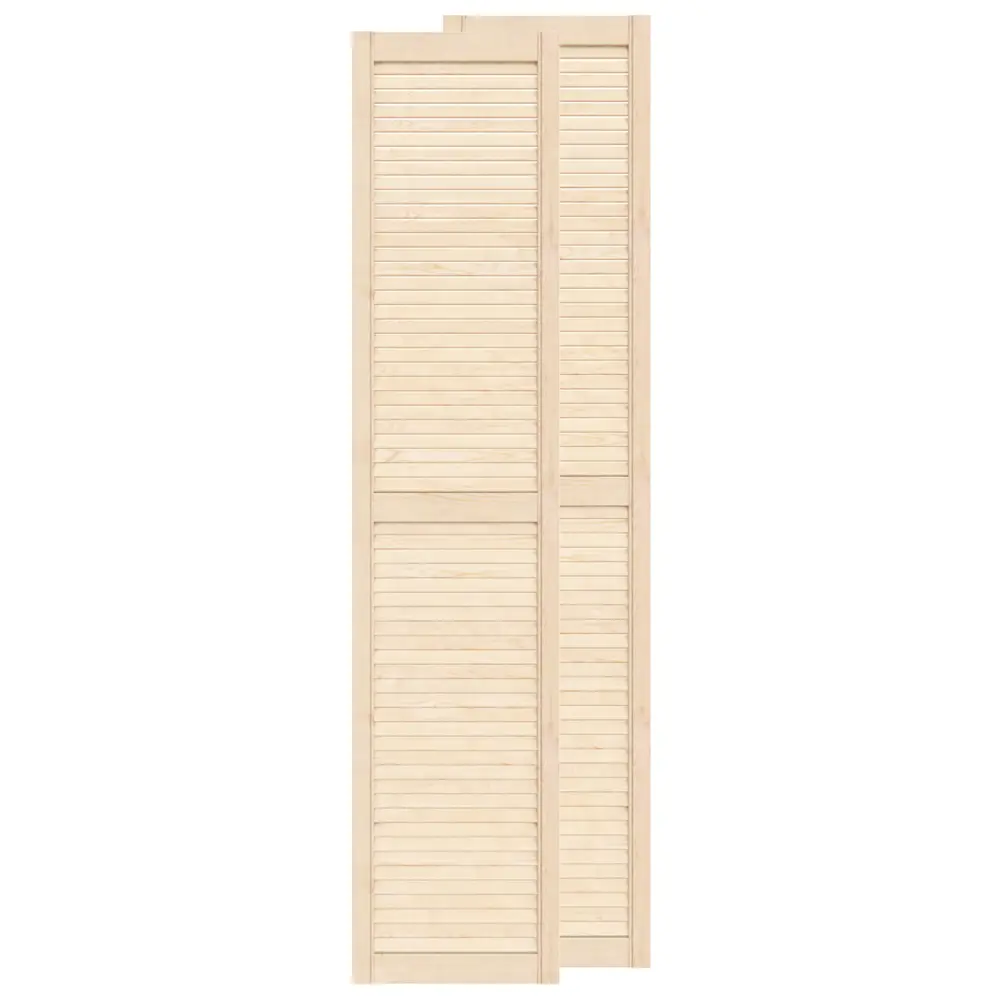 Фото Жалюзийная дверь 2 шт Timber&Style 1805x394x20 мм сосна сорт Экстра Фото Жалюзийная дверь 2 шт Timber&Style 1805x394x20 мм сосна сорт Экстра
