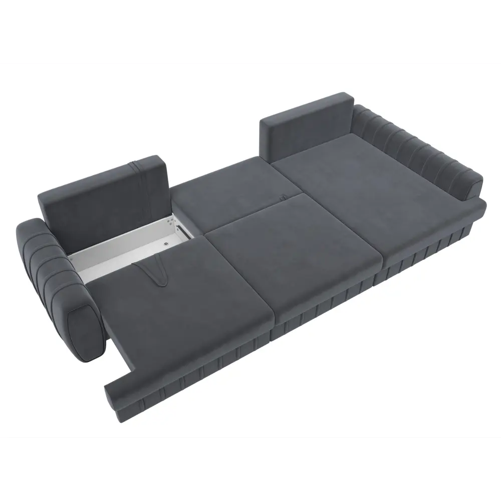 Фото 8 Диван угловой Лига-057 НПБ Лонг угол правый Лига диванов 129300 336x92x162 см велюр цвет seven 17 серый Фото 8 Диван угловой Лига-057 НПБ Лонг угол правый Лига диванов 129300 336x92x162 см велюр цвет seven 17 серый