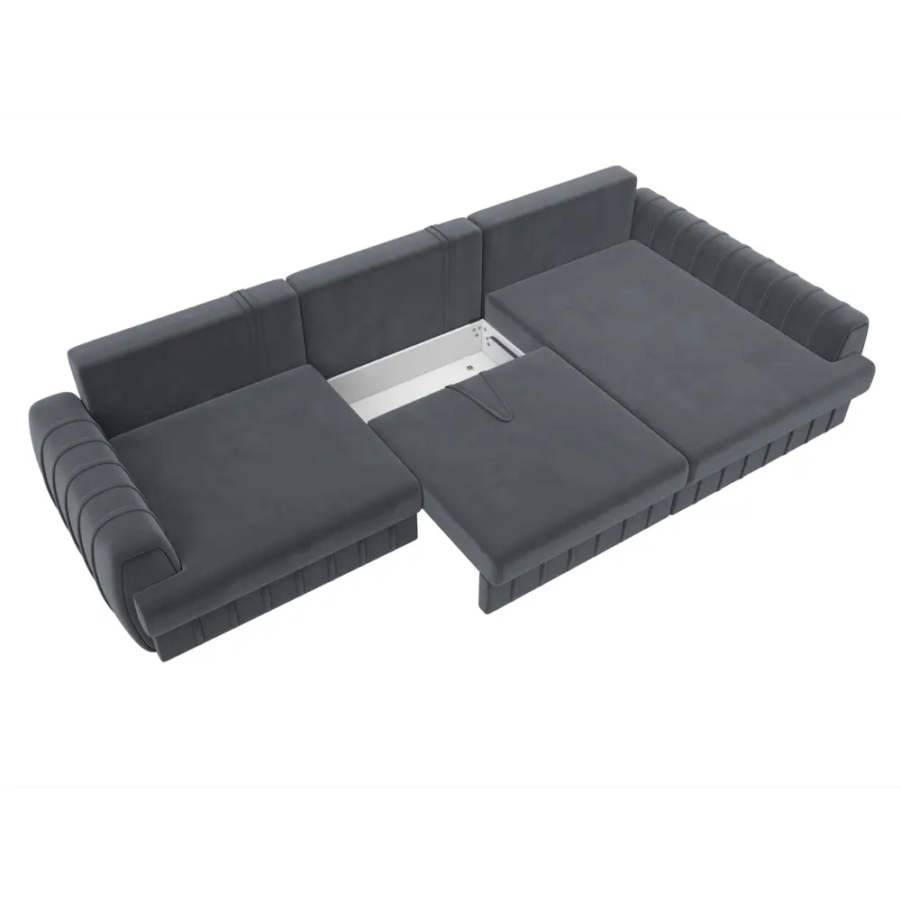 Фото 7 Диван угловой Лига-057 НПБ Лонг угол правый Лига диванов 129300 336x92x162 см велюр цвет seven 17 серый Фото 7 Диван угловой Лига-057 НПБ Лонг угол правый Лига диванов 129300 336x92x162 см велюр цвет seven 17 серый