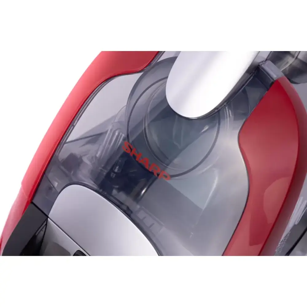 Фото 7 Пылесос с контейнером Sharp Ecnb16rr 1600 Вт 1 л цвет красный Фото 7 Пылесос с контейнером Sharp Ecnb16rr 1600 Вт 1 л цвет красный