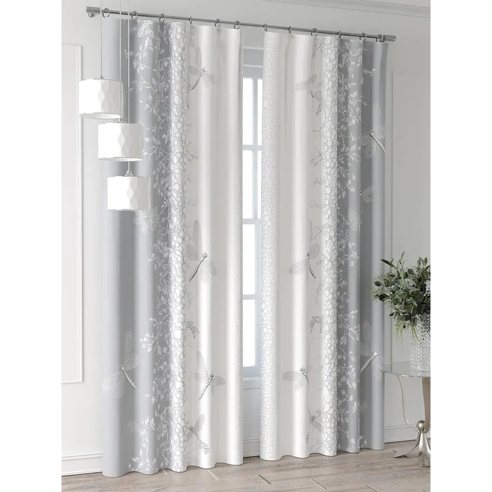 Фото 7 Комплект штор Comfy way Форнерс - 116 - 260 см CW709116260-260 на шторной ленте 260x150 см цвет белый Фото 7 Комплект штор Comfy way Форнерс - 116 - 260 см CW709116260-260 на шторной ленте 260x150 см цвет белый
