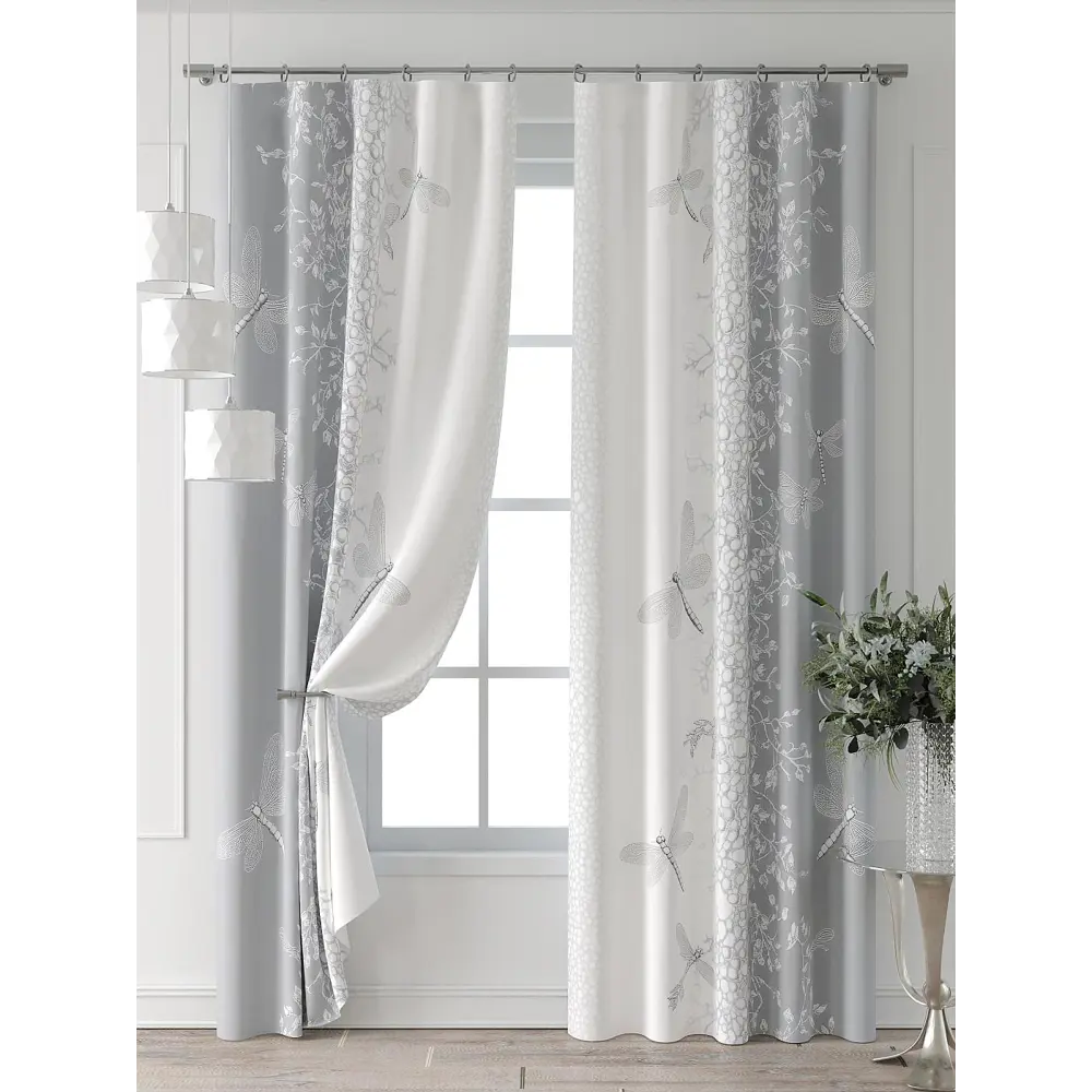 Фото Комплект штор Comfy way Форнерс - 116 - 260 см CW709116260-260 на шторной ленте 260x150 см цвет белый Фото Комплект штор Comfy way Форнерс - 116 - 260 см CW709116260-260 на шторной ленте 260x150 см цвет белый