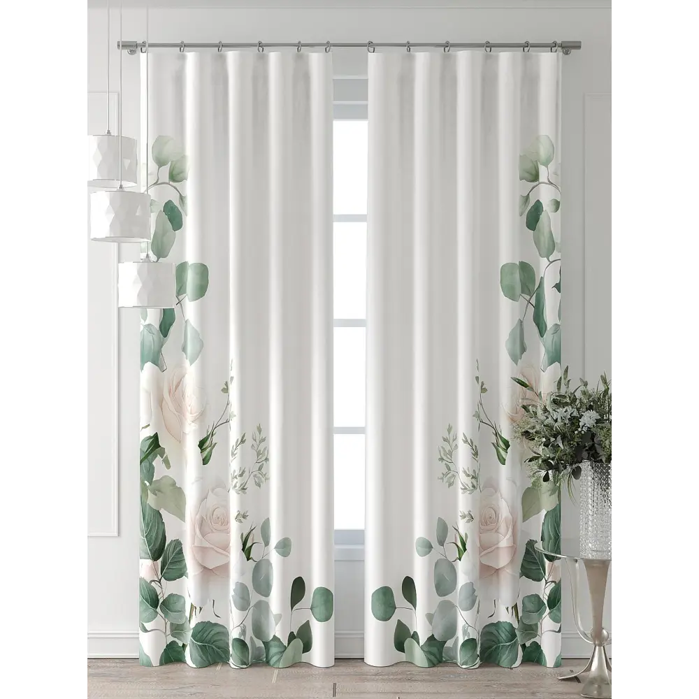 Фото Комплект штор Comfy way Форнерс - 143 - 260 см CW709143260-260 на шторной ленте 260x150 см цвет белый Фото Комплект штор Comfy way Форнерс - 143 - 260 см CW709143260-260 на шторной ленте 260x150 см цвет белый