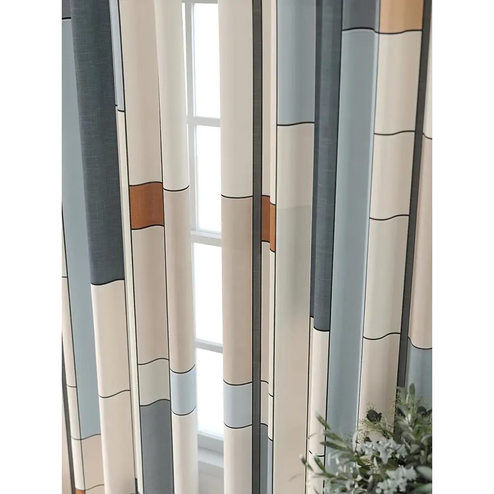 Фото 4 Комплект штор Comfy way Форнерс - 91 - 240 см CW709091240-240 на шторной ленте 240x150 см цвет бежевый Фото 4 Комплект штор Comfy way Форнерс - 91 - 240 см CW709091240-240 на шторной ленте 240x150 см цвет бежевый