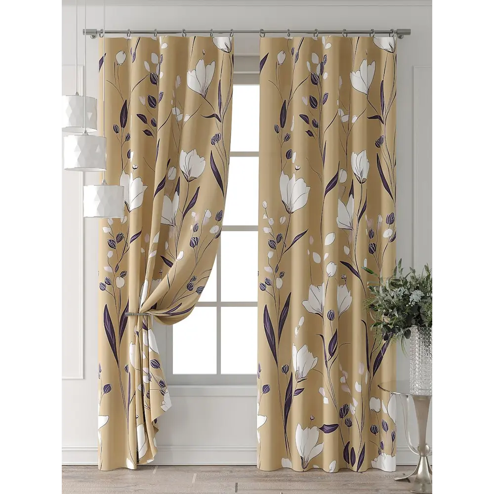 Фото 7 Комплект штор Comfy way Форнерс - 94 - 240 см CW709094240-240 на шторной ленте 240x150 см цвет бежевый Фото 7 Комплект штор Comfy way Форнерс - 94 - 240 см CW709094240-240 на шторной ленте 240x150 см цвет бежевый
