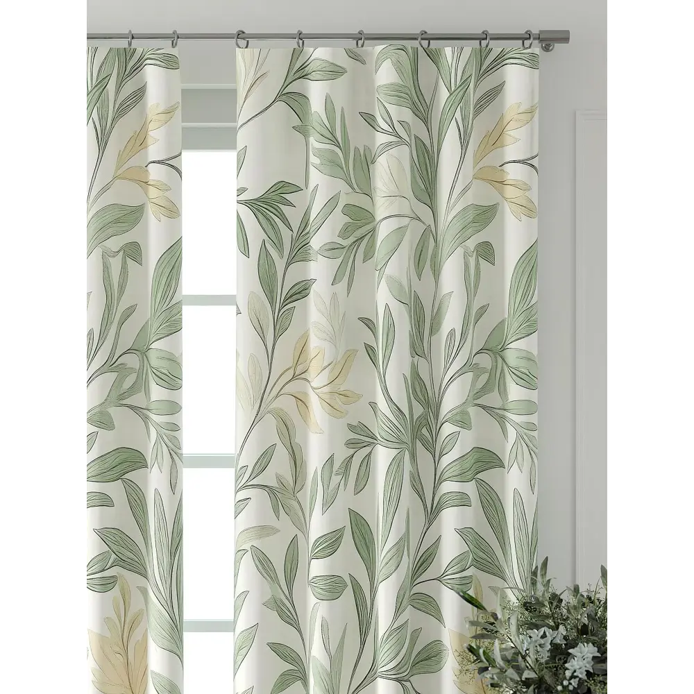 Фото 4 Комплект штор Comfy way Форнерс - 110 - 240 см CW709110240-240 на шторной ленте 240x150 см цвет бежевый Фото 4 Комплект штор Comfy way Форнерс - 110 - 240 см CW709110240-240 на шторной ленте 240x150 см цвет бежевый
