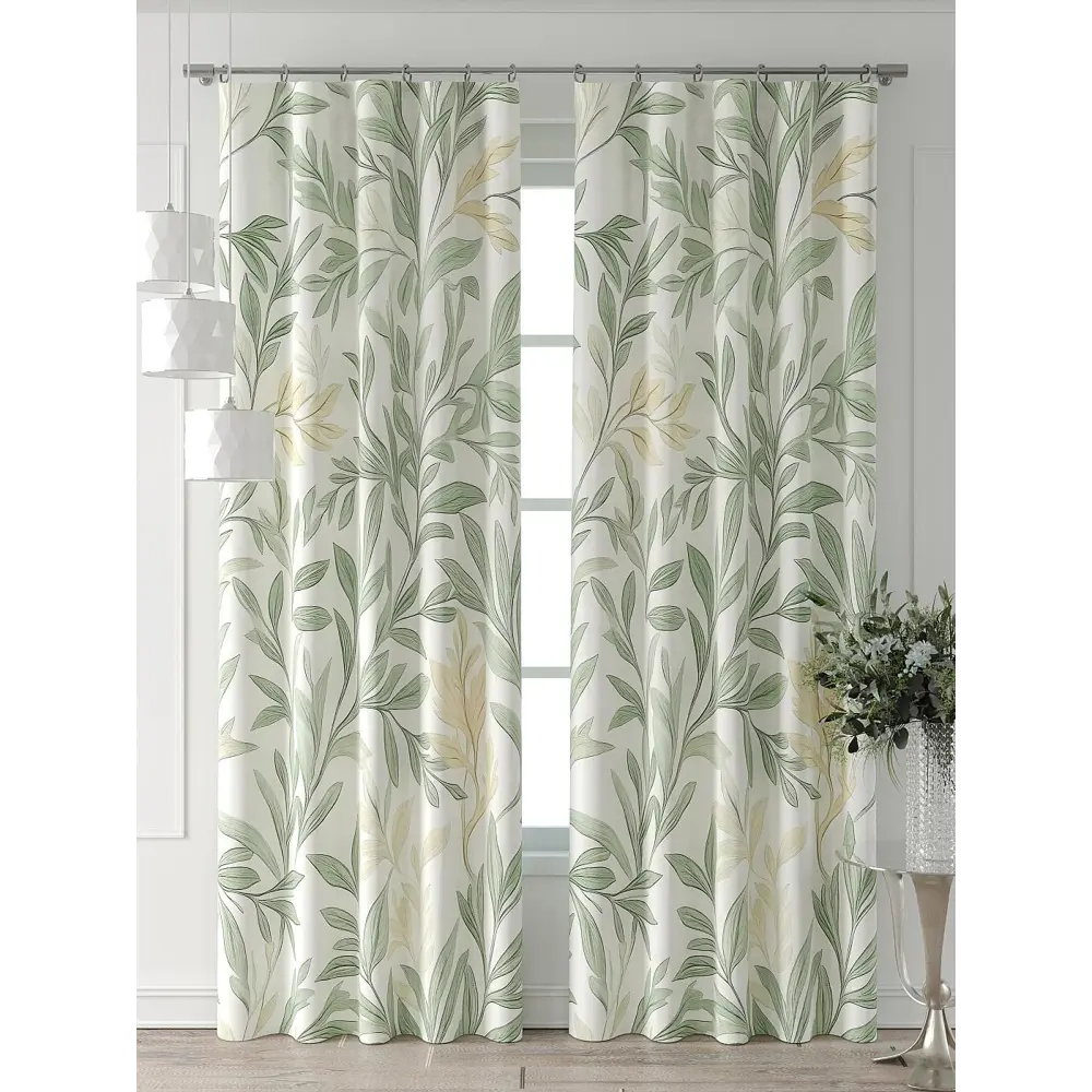 Фото 2 Комплект штор Comfy way Форнерс - 110 - 240 см CW709110240-240 на шторной ленте 240x150 см цвет бежевый Фото 2 Комплект штор Comfy way Форнерс - 110 - 240 см CW709110240-240 на шторной ленте 240x150 см цвет бежевый