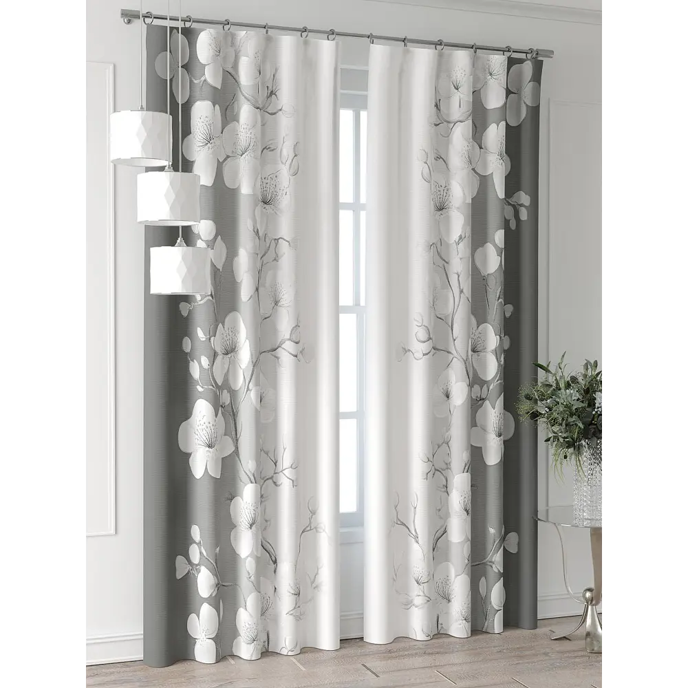 Фото 7 Комплект штор Comfy way Форнерс - 122 - 240 см CW709122240-240 на шторной ленте 240x150 см цвет белый Фото 7 Комплект штор Comfy way Форнерс - 122 - 240 см CW709122240-240 на шторной ленте 240x150 см цвет белый