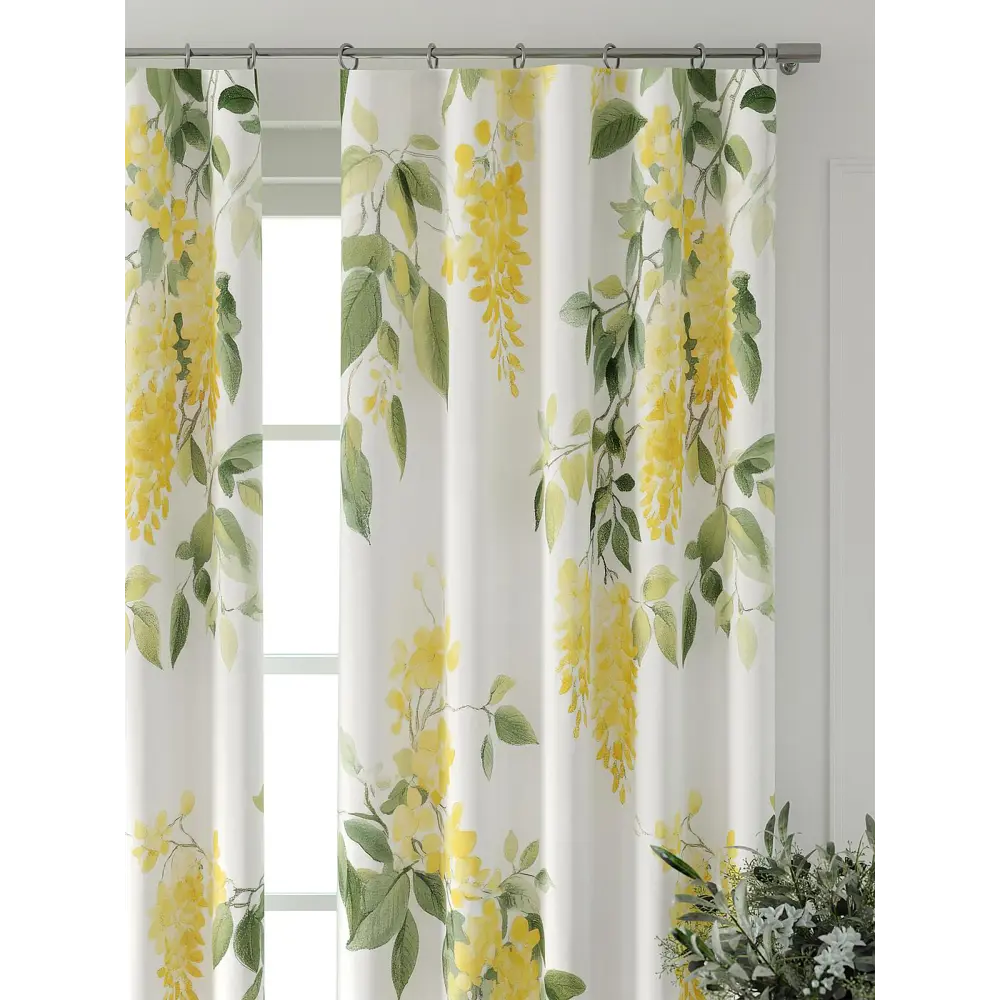 Фото 4 Комплект штор Comfy way Форнерс - 127 - 240 см CW709127240-240 на шторной ленте 240x150 см цвет белый Фото 4 Комплект штор Comfy way Форнерс - 127 - 240 см CW709127240-240 на шторной ленте 240x150 см цвет белый