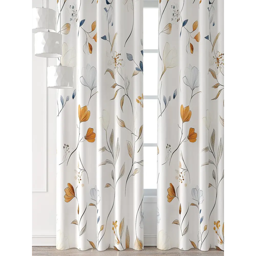 Фото 2 Комплект штор Comfy way Форнерс - 128 - 240 см CW709128240-240 на шторной ленте 240x150 см цвет белый Фото 2 Комплект штор Comfy way Форнерс - 128 - 240 см CW709128240-240 на шторной ленте 240x150 см цвет белый