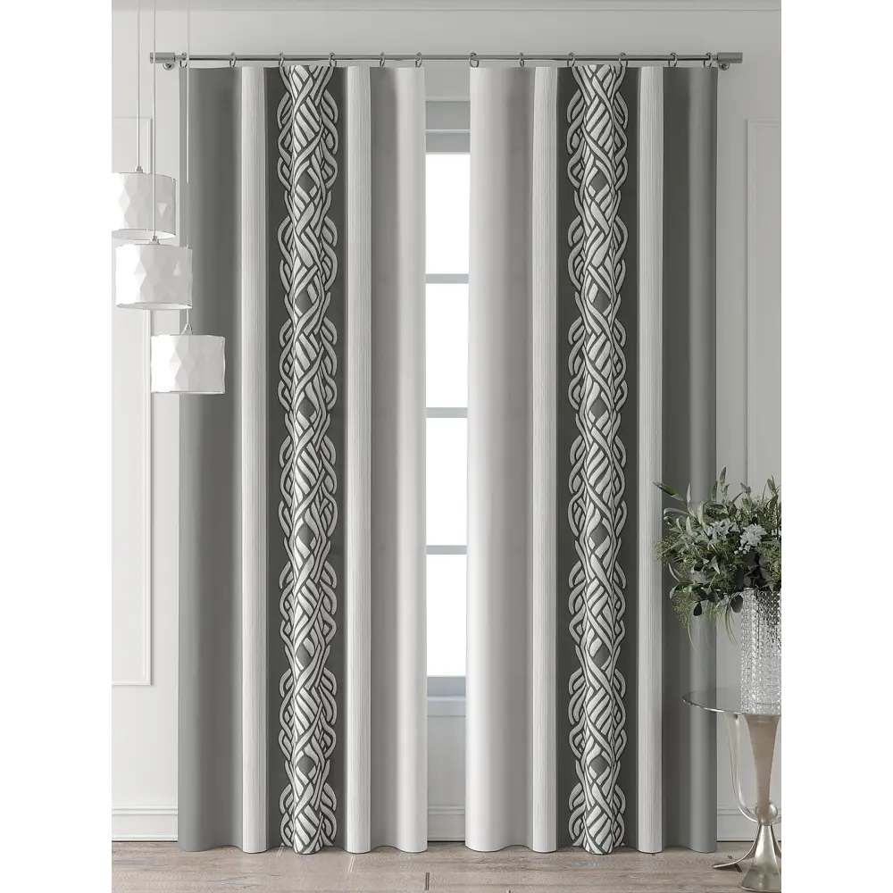 Фото 7 Комплект штор Comfy way Форнерс - 120 - 240 см CW709120240-240 на шторной ленте 240x150 см цвет серый Фото 7 Комплект штор Comfy way Форнерс - 120 - 240 см CW709120240-240 на шторной ленте 240x150 см цвет серый