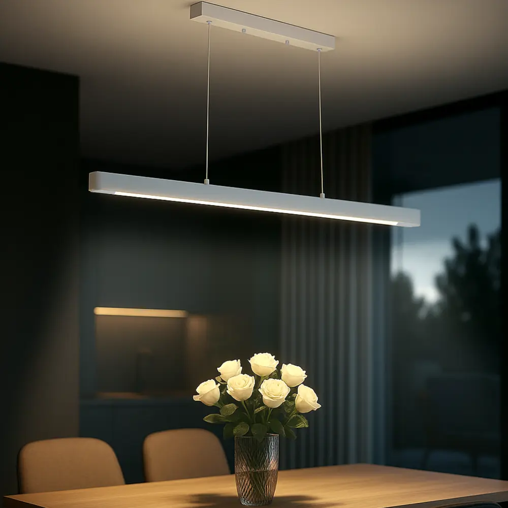 Фото 8 Светильник подвесной светодиодный Citilux Edge Cl720030n 5 м² нейтральный белый свет цвет белый Фото 8 Светильник подвесной светодиодный Citilux Edge Cl720030n 5 м² нейтральный белый свет цвет белый