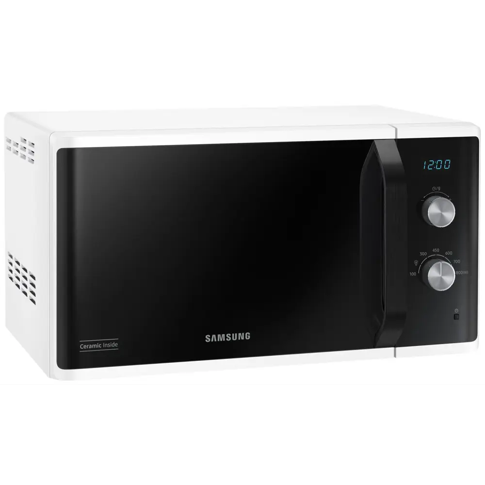 Фото 3 Отдельностоящая микроволновая печь Samsung MS23K3614AW 23 л 48.9x27.5x37.4 см цвет белый Фото 3 Отдельностоящая микроволновая печь Samsung MS23K3614AW 23 л 48.9x27.5x37.4 см цвет белый