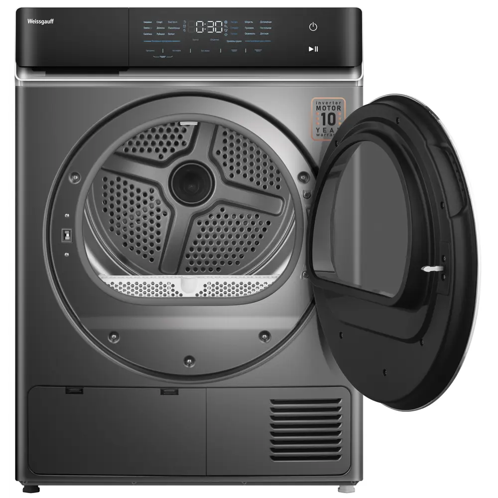 Фото 2 Сушильная машина с инвертором Weissgauff WD 879 Diamond Heat Pump Фото 2 Сушильная машина с инвертором Weissgauff WD 879 Diamond Heat Pump