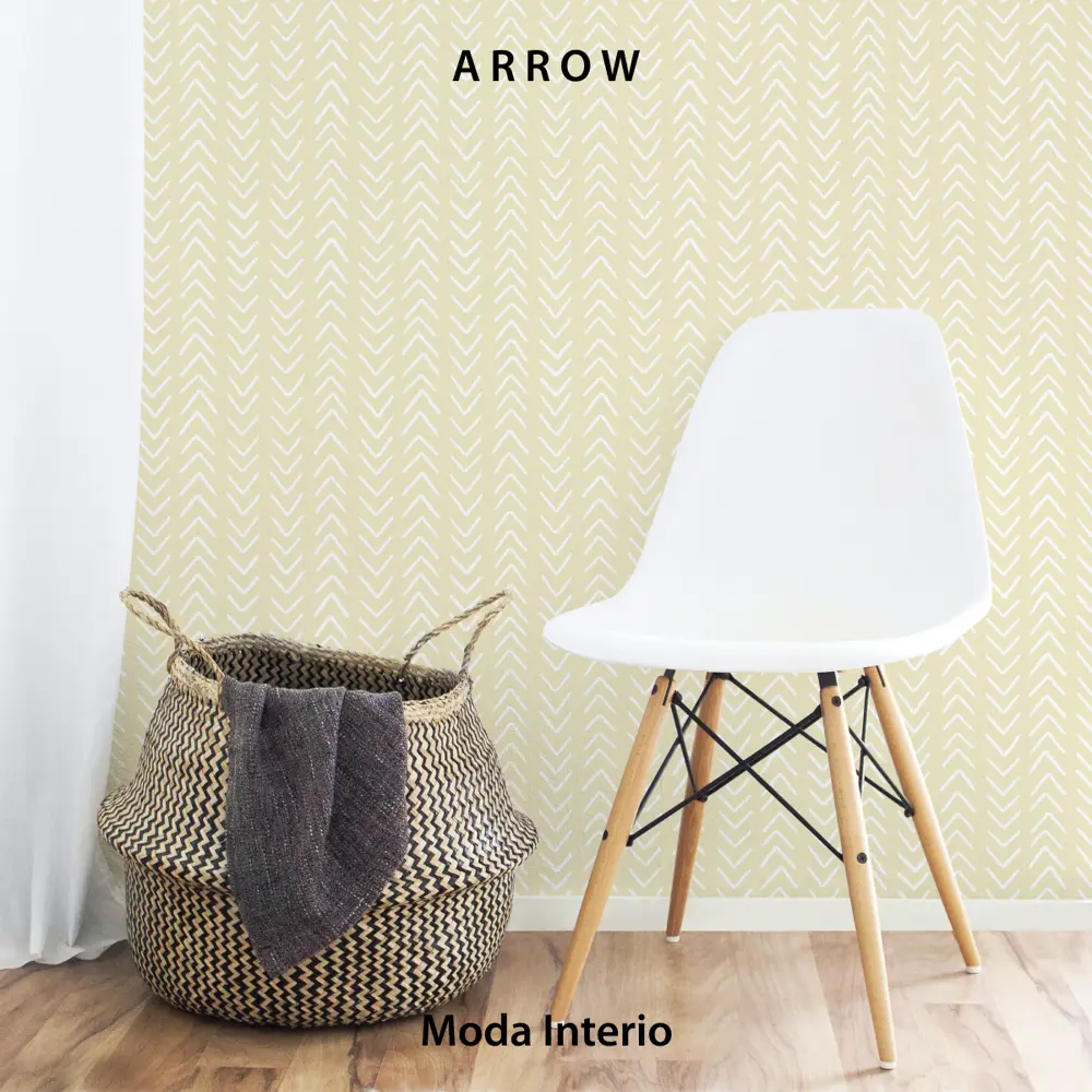 Фото 2 Обои флизелиновые Moda Interio Arrow желто-золотые/белые 1.06 м 31688-37 Фото 2 Обои флизелиновые Moda Interio Arrow желто-золотые/белые 1.06 м 31688-37