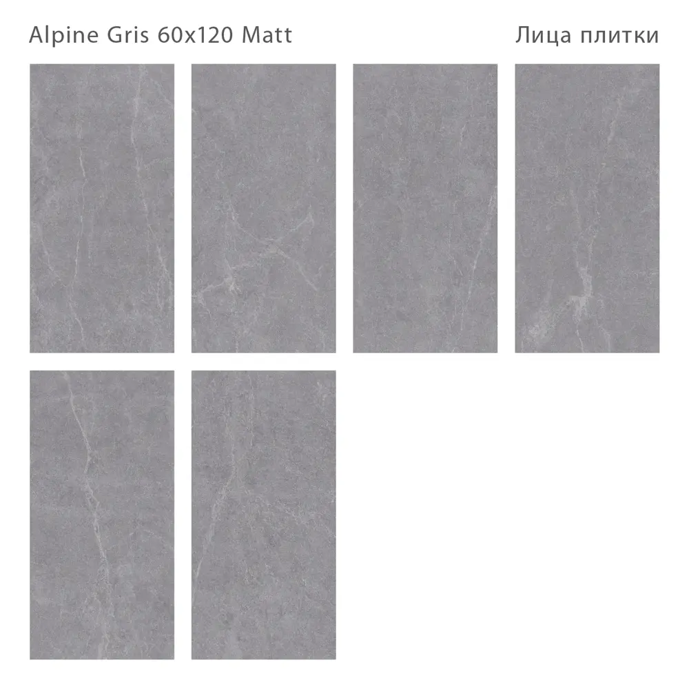 Фото 4 Керамогранит Staro Silk Alpine Gris Matt 1237553 60x120см цвет серый/серебристый Фото 4 Керамогранит Staro Silk Alpine Gris Matt 1237553 60x120см цвет серый/серебристый