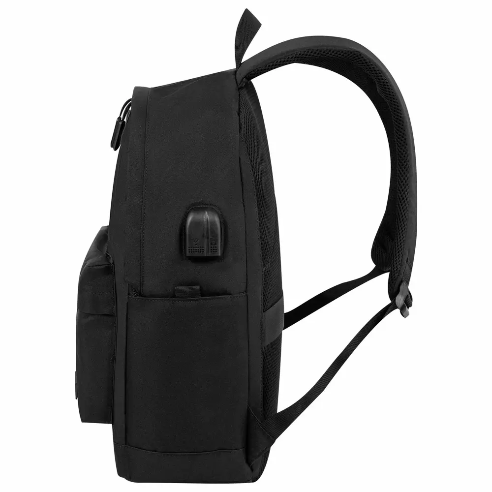 Фото Рюкзак Heikki Active 31x44x14 см полиэстер цвет черный Фото Рюкзак Heikki Active 31x44x14 см полиэстер цвет черный