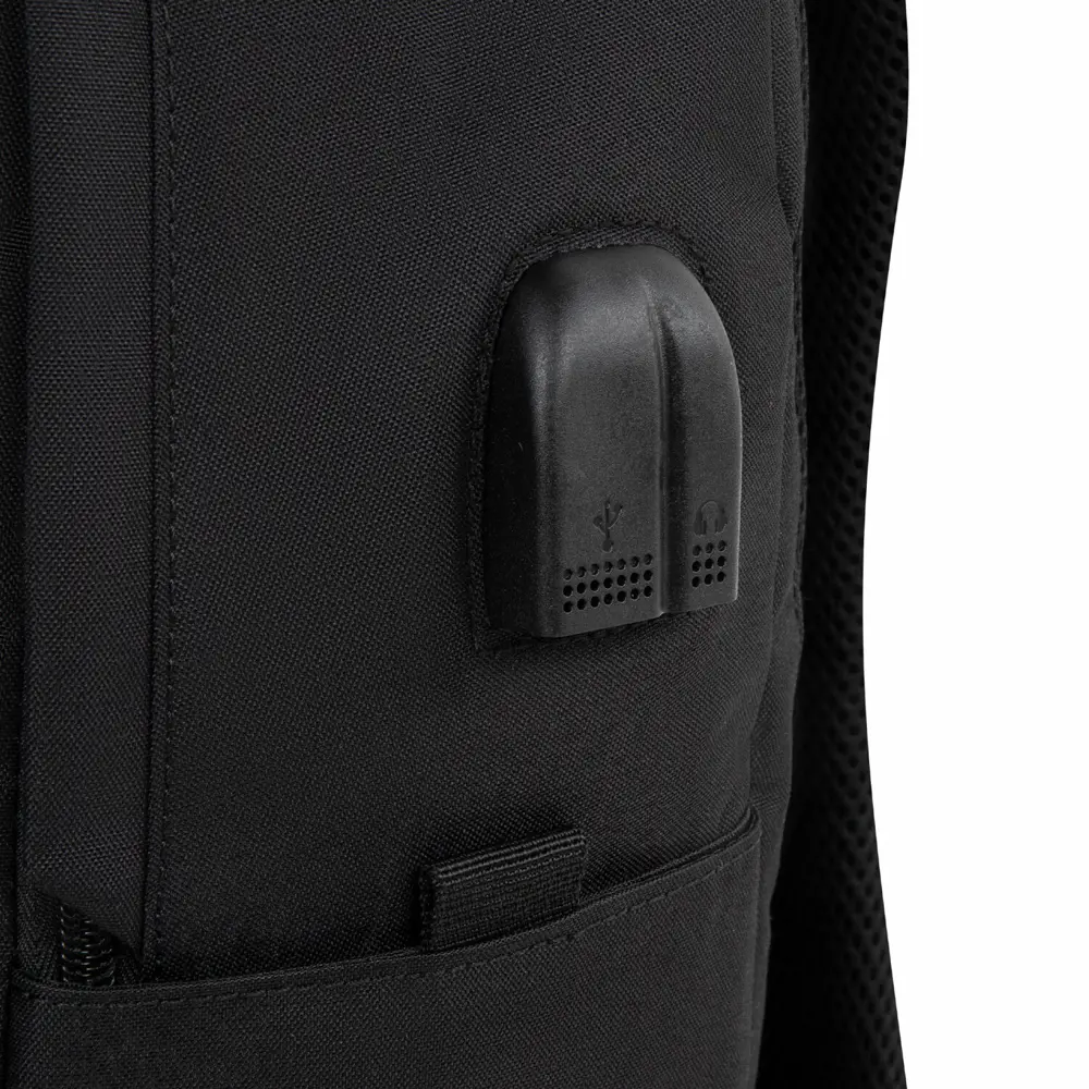 Фото 6 Рюкзак Heikki Active 31x44x14 см полиэстер цвет черный Фото 6 Рюкзак Heikki Active 31x44x14 см полиэстер цвет черный