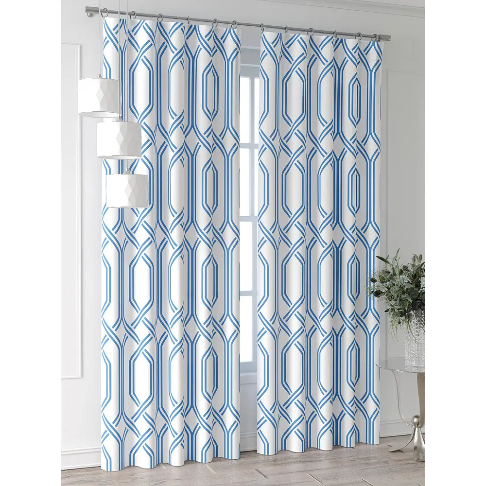 Фото Комплект штор At home Базовая коллекция AT521946-230 на шторной ленте 230x150 см цвет белый Фото Комплект штор At home Базовая коллекция AT521946-230 на шторной ленте 230x150 см цвет белый