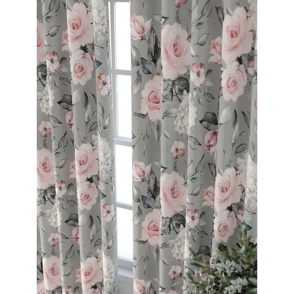 Фото 2 Комплект штор At home Базовая коллекция AT521531-230 на шторной ленте 230x150 см цвет белый Фото 2 Комплект штор At home Базовая коллекция AT521531-230 на шторной ленте 230x150 см цвет белый