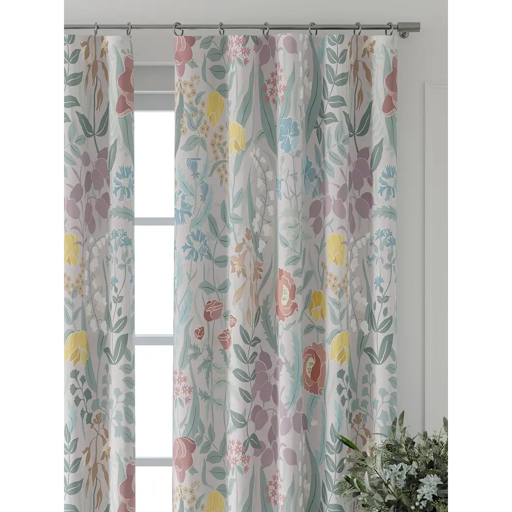 Фото 6 Комплект штор At home Базовая коллекция AT521535-230 на шторной ленте 230x150 см цвет зеленый Фото 6 Комплект штор At home Базовая коллекция AT521535-230 на шторной ленте 230x150 см цвет зеленый