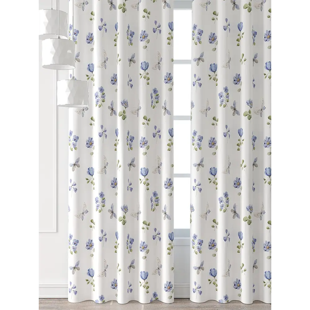 Фото 4 Комплект штор At home Базовая коллекция AT521564-230 на шторной ленте 230x150 см цвет белый Фото 4 Комплект штор At home Базовая коллекция AT521564-230 на шторной ленте 230x150 см цвет белый