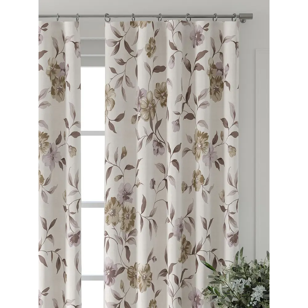 Фото 6 Комплект штор At home Базовая коллекция AT521616-230 на шторной ленте 230x150 см цвет бежевый Фото 6 Комплект штор At home Базовая коллекция AT521616-230 на шторной ленте 230x150 см цвет бежевый