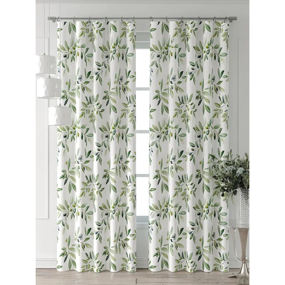 Фото 4 Комплект штор At home Базовая коллекция AT521631-230 на шторной ленте 230x150 см цвет белый Фото 4 Комплект штор At home Базовая коллекция AT521631-230 на шторной ленте 230x150 см цвет белый