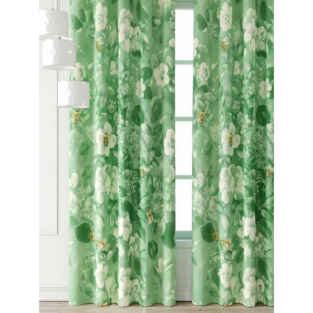 Фото 5 Комплект штор At home Базовая коллекция AT521855-240 на шторной ленте 240x150 см цвет белый Фото 5 Комплект штор At home Базовая коллекция AT521855-240 на шторной ленте 240x150 см цвет белый