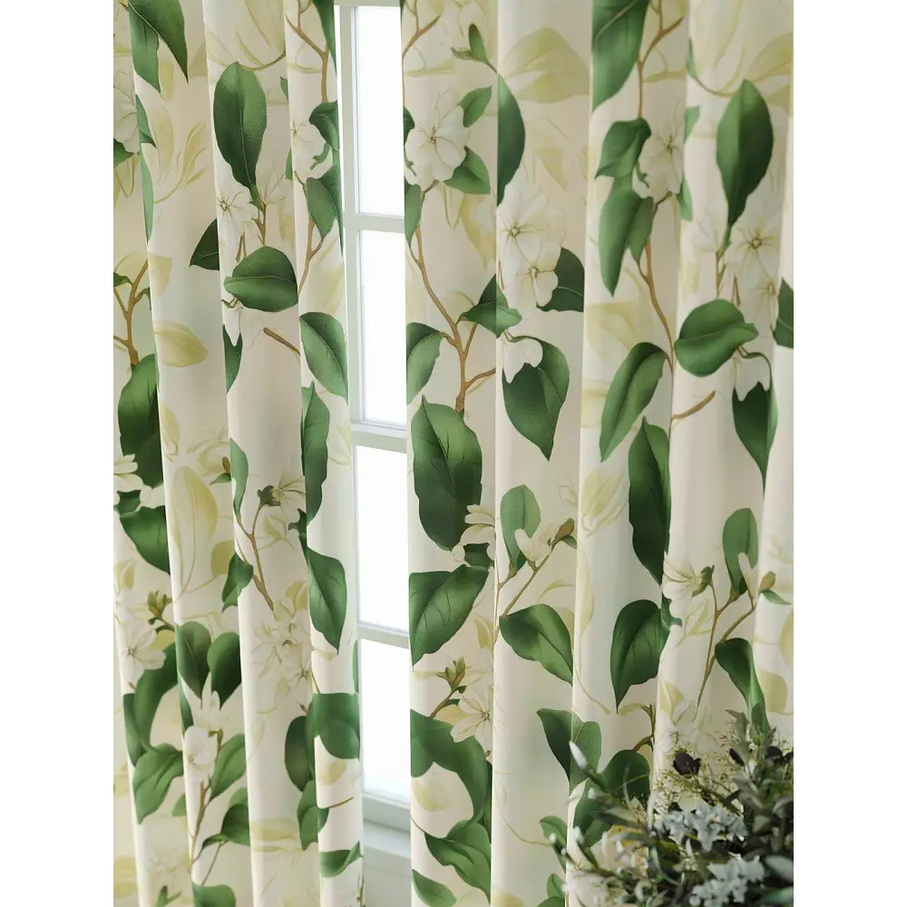 Фото Комплект штор At home Базовая коллекция AT521857-240 на шторной ленте 240x150 см цвет бежевый