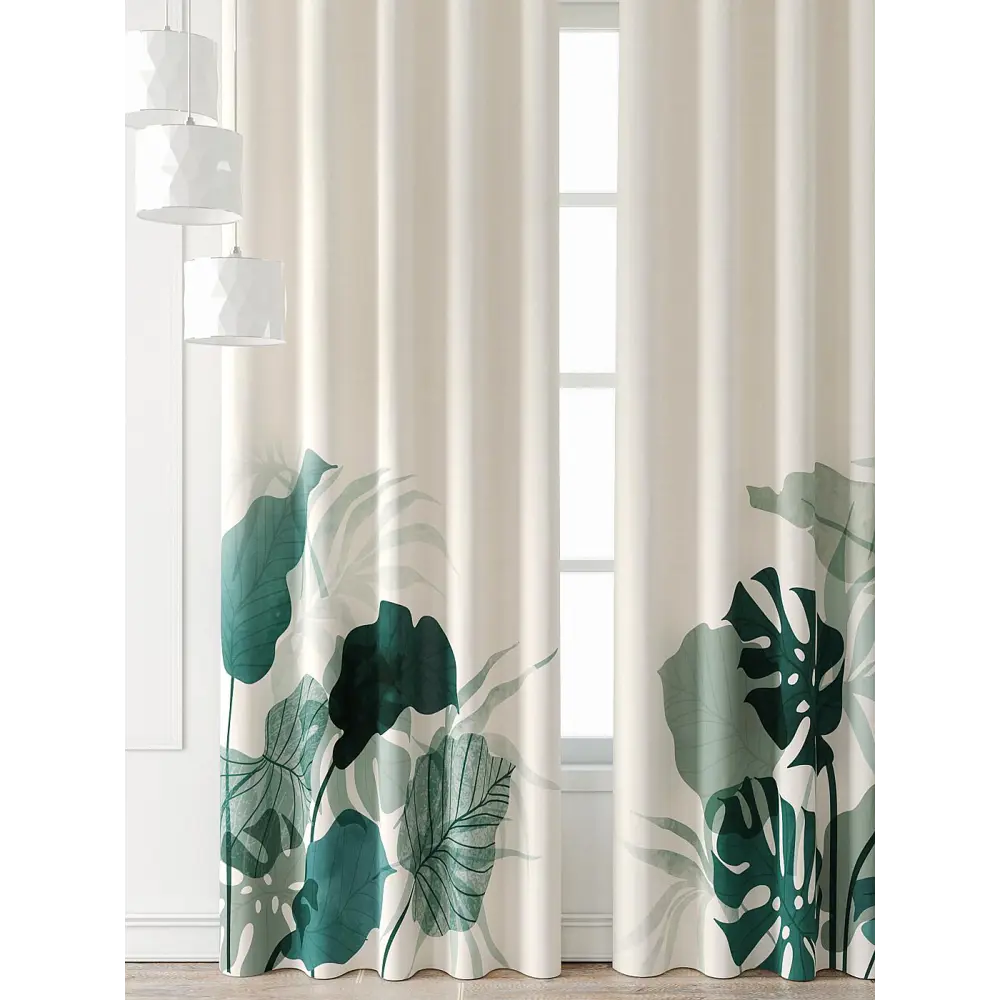 Фото 6 Комплект штор At home Базовая коллекция AT521904-240 на шторной ленте 240x150 см цвет бежевый Фото 6 Комплект штор At home Базовая коллекция AT521904-240 на шторной ленте 240x150 см цвет бежевый