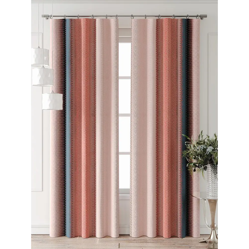 Фото 3 Комплект штор At home Базовая коллекция AT521666-240 на шторной ленте 240x150 см цвет бежевый Фото 3 Комплект штор At home Базовая коллекция AT521666-240 на шторной ленте 240x150 см цвет бежевый