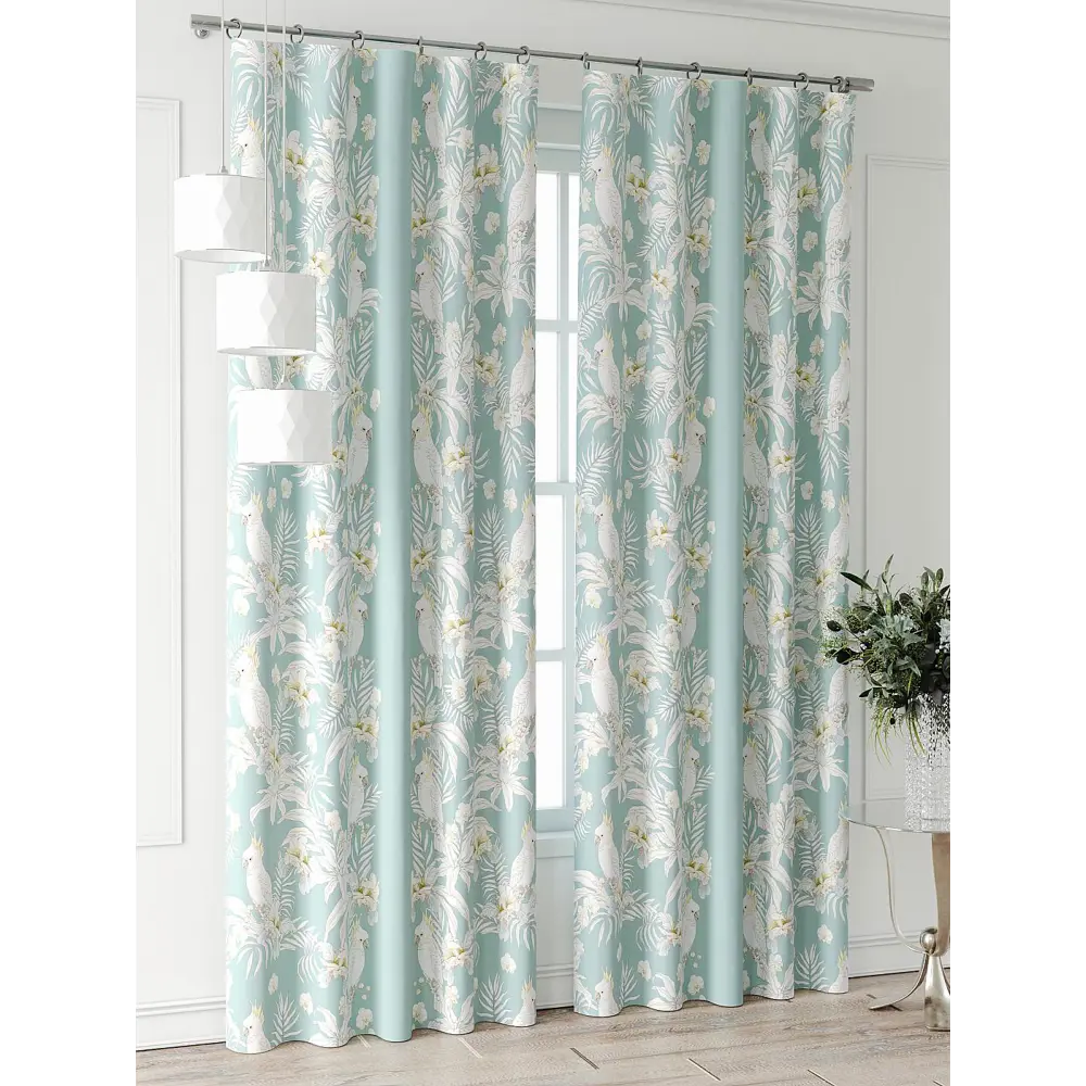 Фото 5 Комплект штор At home Базовая коллекция AT521668-240 на шторной ленте 240x150 см цвет белый Фото 5 Комплект штор At home Базовая коллекция AT521668-240 на шторной ленте 240x150 см цвет белый