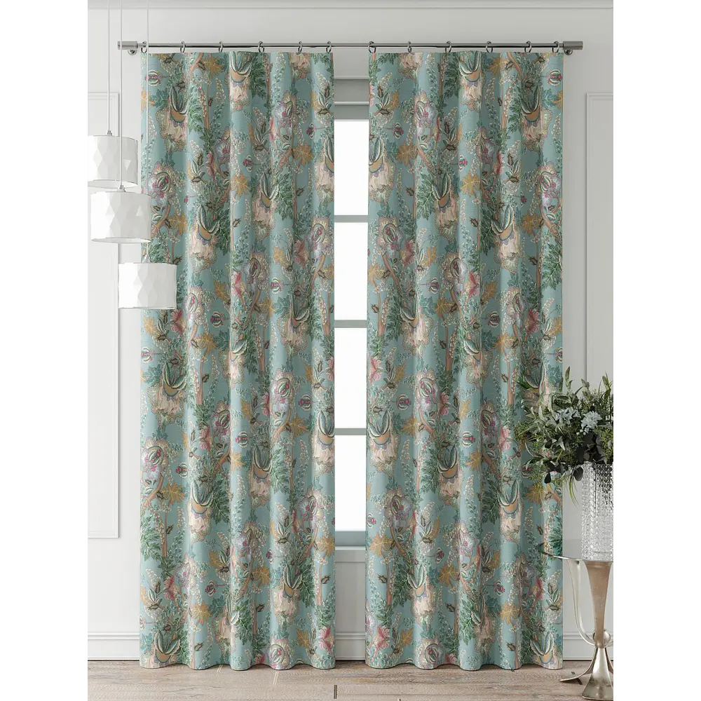 Фото 6 Комплект штор At home Базовая коллекция AT521672-240 на шторной ленте 240x150 см цвет бежевый Фото 6 Комплект штор At home Базовая коллекция AT521672-240 на шторной ленте 240x150 см цвет бежевый