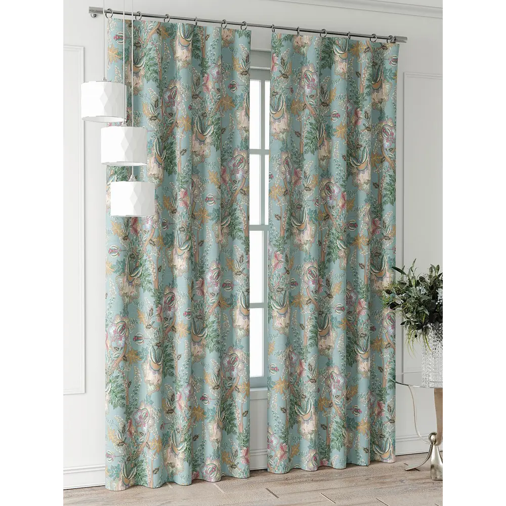 Фото 5 Комплект штор At home Базовая коллекция AT521672-240 на шторной ленте 240x150 см цвет бежевый Фото 5 Комплект штор At home Базовая коллекция AT521672-240 на шторной ленте 240x150 см цвет бежевый