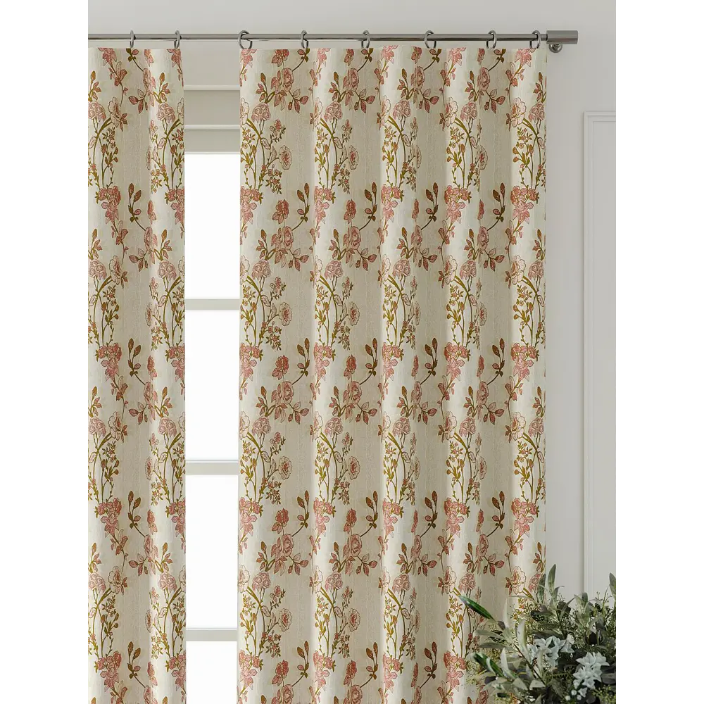 Фото 6 Комплект штор At home Базовая коллекция AT521677-240 на шторной ленте 240x150 см цвет бежевый