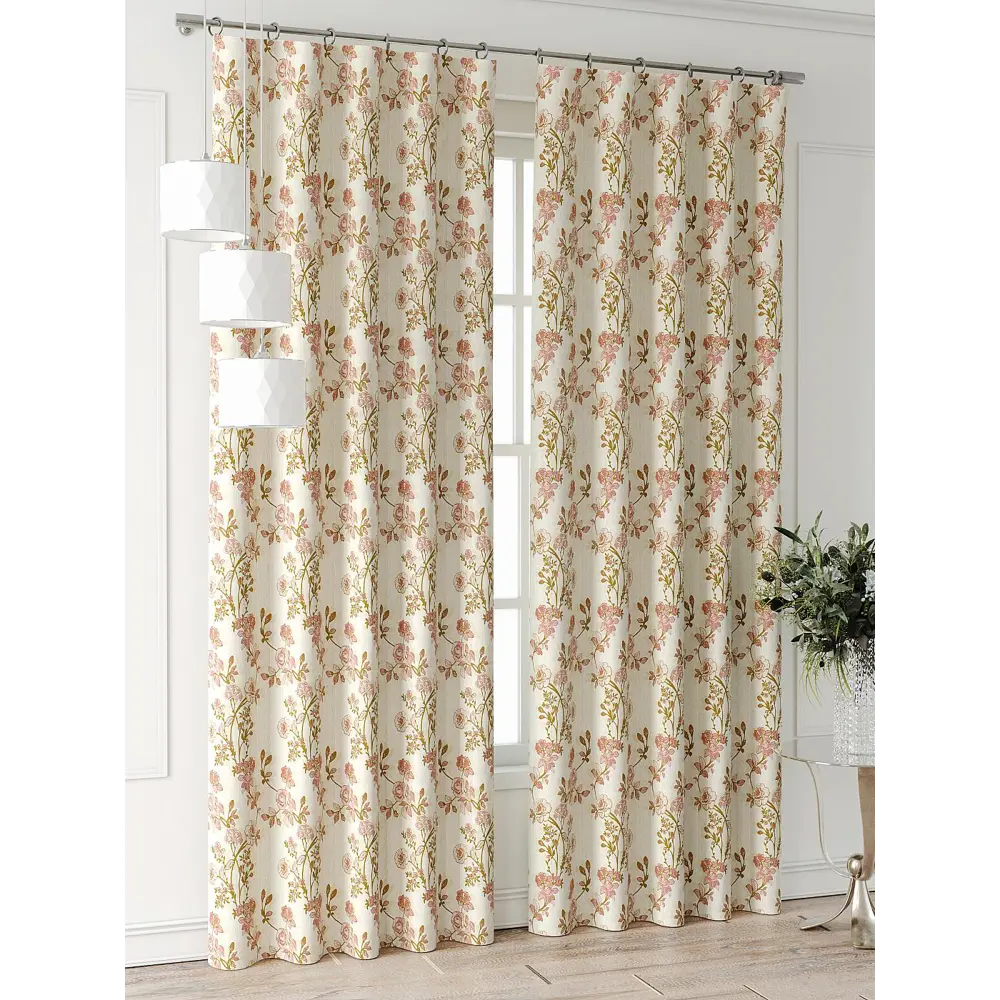 Фото Комплект штор At home Базовая коллекция AT521677-240 на шторной ленте 240x150 см цвет бежевый