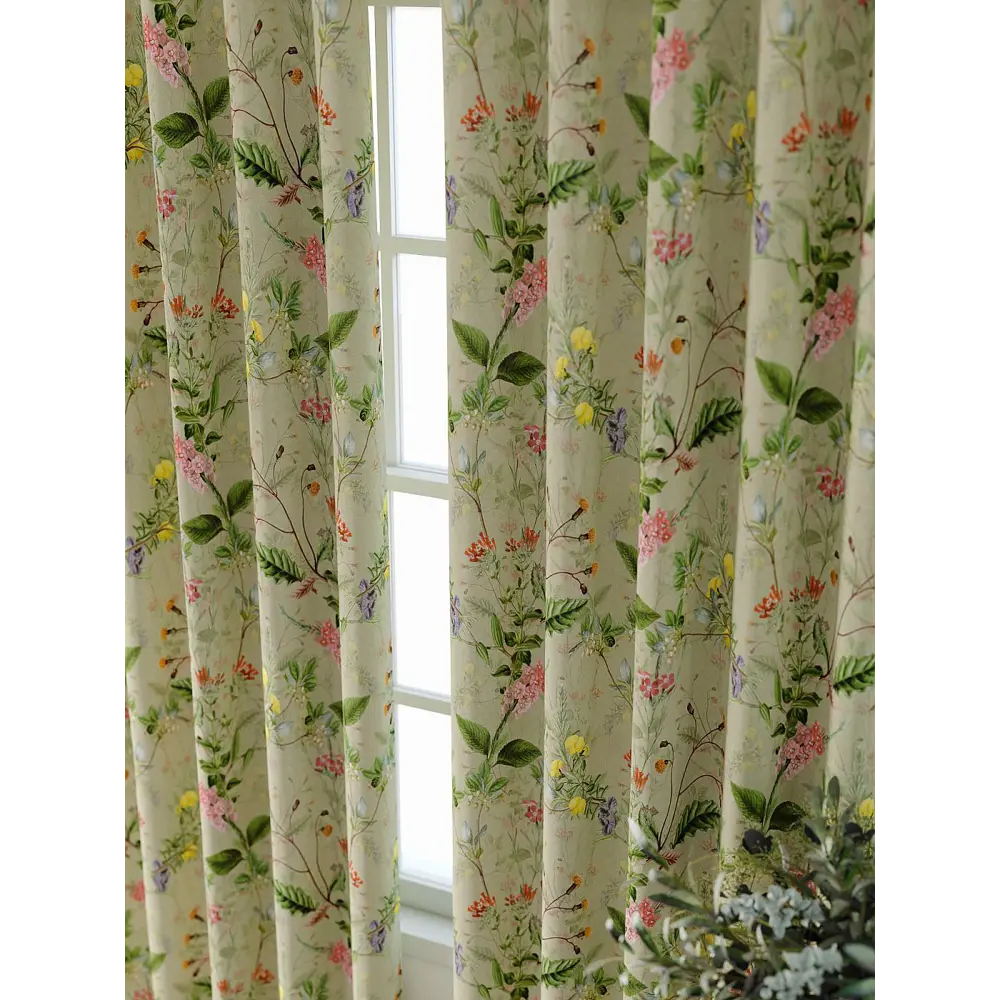 Фото 3 Комплект штор At home Базовая коллекция AT521720-240 на шторной ленте 240x150 см цвет бежевый Фото 3 Комплект штор At home Базовая коллекция AT521720-240 на шторной ленте 240x150 см цвет бежевый